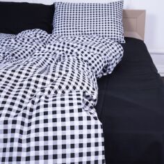 Акція на Простирадло MirSon Бязь 17-4764 Sassari 180x220 см від Rozetka