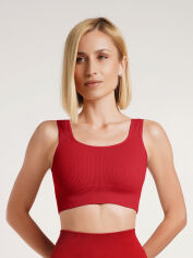 Акція на Топ жіночий Giulia Top Rib L/XL Winery від Rozetka