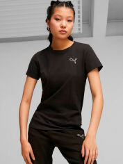 Акція на Футболка бавовняна жіноча Puma Better Essentials Tee 67598601 S Чорна від Rozetka