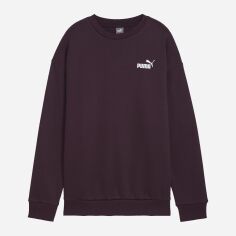 Акція на Світшот утеплений жіночий Puma Ess+ Relaxed Small Logo Crew 68148744 S Фіолетовий від Rozetka