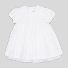 Акція на Дитяче літнє святкове плаття для дівчинки Chicco 00336-033 62 см Біле від Rozetka