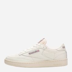 Акція на Чоловічі кеди низькі Reebok Club C 85 Vintage 100007795 44 Бежеві від Rozetka