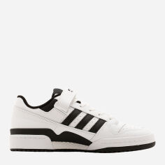 Акція на Чоловічі кеди низькі adidas Forum Low FY7757 43.5 (9UK) Чорний/Білий від Rozetka
