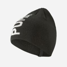 Акція на Шапка біні Puma Ess Classic Cuffless Beanie Jr 02346101 Чорна від Rozetka