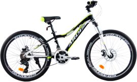 Акція на Велосипед Ardis Manik 24" 12" 2024 Чорно-зелений (0233-120-З) від Rozetka