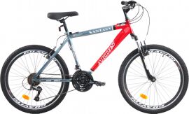 Акція на Велосипед Ardis Santana MTB ST 24" 16" Червоно-сірий з крилами в комплекті (0712-160-1) від Rozetka