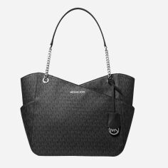 Акція на Сумка-шопер жіноча Michael Kors 435698314 Чорна від Rozetka