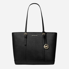 Акція на Сумка-шопер жіноча Michael Kors 638436966 Чорна від Rozetka