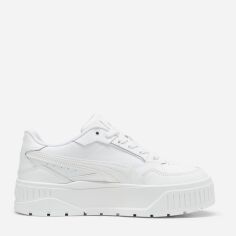 Акція на Жіночі кеди низькі Puma Karmen II Idol 39746102 36 (3.5UK) 22.5 см Puma White-Puma White-Puma Silver від Rozetka