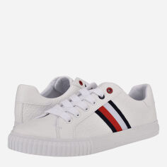 Акція на Жіночі кеди низькі Tommy Hilfiger 176308682 41 Білі від Rozetka