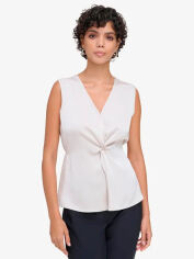 Акція на Блузка жіноча Calvin Klein 276336211 L Бежева від Rozetka