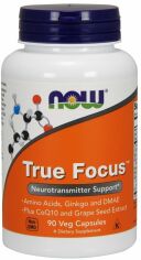 Акція на Now Foods True Focus 90 Vcaps Аминокислотный комплекс від Stylus