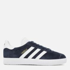 Акція на Жіночі кеди низькі Adidas Gazelle BB5478 38 (5UK) 23.5 см Conavy/White/Goldmt від Rozetka