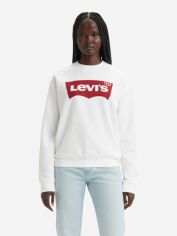 Акція на Світшот оверсайз жіночий Levi's Gr Everyday Crew A8800-0025 S Білий від Rozetka