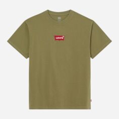 Акція на Чоловіча бавовняна футболка Levi's Lse_Vintage Fit Gr 0008C-0007 2XL Оливкова від Rozetka