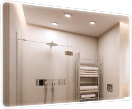 Акція на Дзеркало AQUA RODOS Moon 120x70 см Uni з LED-підсвічуванням від Rozetka