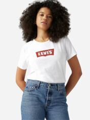 Акція на Футболка бавовняна жіноча Levi's Graphic Iconic A8802-0000 S Біла від Rozetka