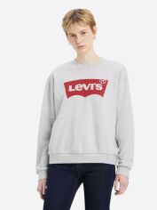 Акція на Світшот оверсайз жіночий Levi's Gr Everyday Crew A8800-0026 L Сірий від Rozetka