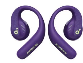 Акція на Anker SoundСore AeroFit Pro Purple (A3871GQ1) від Y.UA