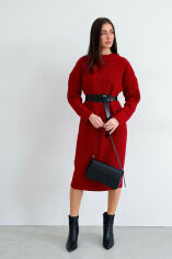 Акція на Ремень женский кожаный Art Knit черный від Podushka