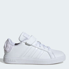 Акція на Дитячі кеди для хлопчика Adidas Star Wars Grand Court 2.0 El C IH7576 31.5 Білі від Rozetka