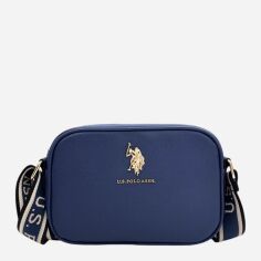 Акція на Сумка крос-боді через плечео жіноча маленька U.S. Polo Assn 27A321-AA00A(NAVY)_1SZ Темно-синя від Rozetka