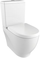 Акція на Унітаз-компакт CREAVIT Mare Rim-Off MA361-11CB00E-0000 + бачок YD.SET.032.02 + сидіння Soft Close KC1703.01.0000E дюропласт від Rozetka