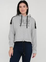 Акція на Худі жіноче H&M 0827644_P.E_08 XL Сіре від Rozetka