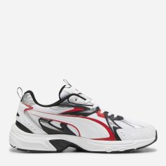 Акція на Чоловічі кросівки Puma Milenio Tech 39232208 43 (9UK) 28 см Puma White-Puma Black-For All Time Red від Rozetka