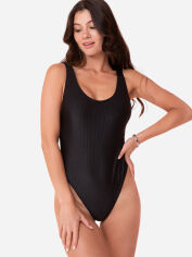 Акція на Суцільний купальник жіночий Calvin Klein Underwear 340716380 M Чорний від Rozetka