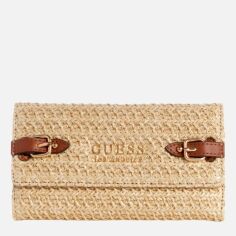Акція на Гаманець жіночий для карток Guess 416786853 Бежевий від Rozetka