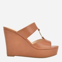 Акція на Жіночі мюлі Tommy Hilfiger 451004337 41 (7M) 23.5 см Коричневі від Rozetka