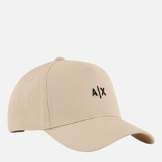 Акція на Кепка чоловіча літня Armani Exchange 446141427 One Size Бежева від Rozetka