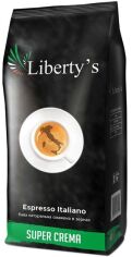 Акція на Кава в зернах Liberty`s Super Crema 1 кг від Rozetka