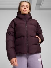Акція на Куртка демісезонна з капюшоном жіноча Puma Poly Puffer 62648944 S Фіолетова від Rozetka