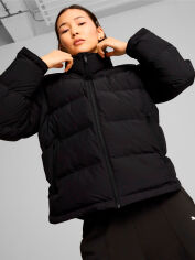 Акція на Куртка демісезонна коротка жіноча Puma Mono 62648101 XL Чорна від Rozetka