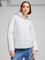 Акція на Куртка демісезонна з капюшоном жіноча Puma Ess Padded 84894042 XS Біла від Rozetka