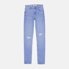 Акція на Джинси Skinny жіночі Bershka 5002211461 32 Блакитні від Rozetka
