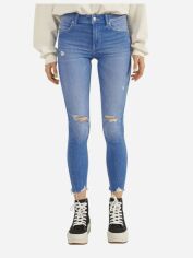 Акція на Джинси Skinny жіночі Bershka 152352461a 34 Блакитні від Rozetka