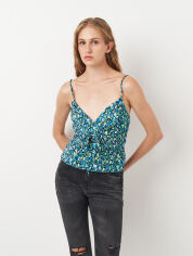 Акція на Топ жіночий Pull & Bear 5238340020 S Комбінований від Rozetka