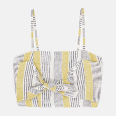 Акція на Топ жіночий Bershka 3767187925 XS Комбінований від Rozetka