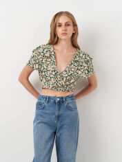 Акція на Топ жіночий Pull & Bear 5474373800 S Комбінований від Rozetka