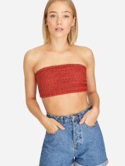 Акція на Топ жіночий Stradivarius 89003413a L Коричневий від Rozetka