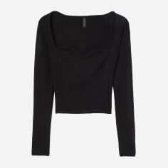 Акція на Джемпер жіночий H&M 0954087 L Чорний (KZ2000001524923_KAY2000001524923) від Rozetka