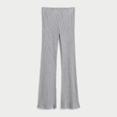 Акція на Штани жіночі H&M 1103767ral M Сірі від Rozetka