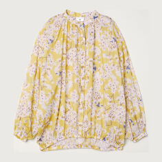 Акція на Блузка жіноча H&M Anna Glover 6353467wer 32 Жовта від Rozetka