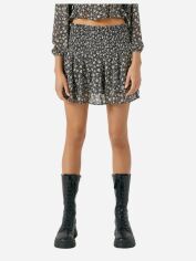 Акція на Спідниця міні літня жіноча Pull & Bear 9397340800a M Комбінована від Rozetka