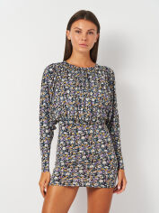 Акція на Сукня коротка літня жіноча Pull & Bear 9391363800 S Комбінована від Rozetka