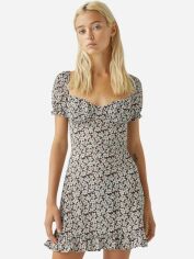 Акція на Сукня коротка літня жіноча Pull & Bear 9391346800a S Комбінована від Rozetka