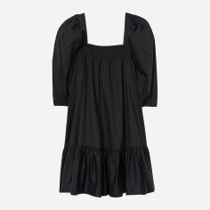 Акція на Плаття коротке літнє жіноче H&M 857571wer M Чорне від Rozetka